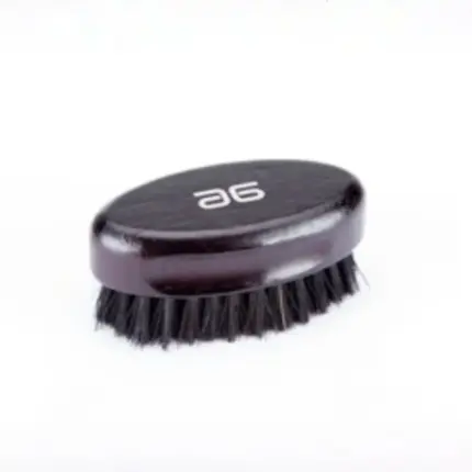 Asuer Cepillo Pequeño Redondo Barba Pelo de Jabalí